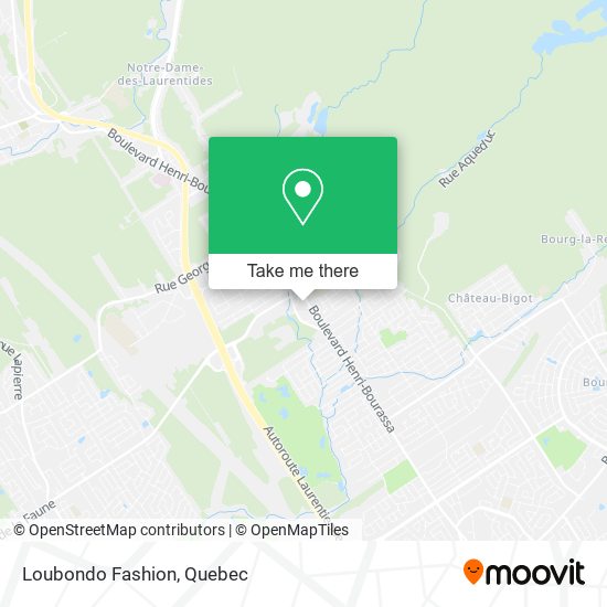 Loubondo Fashion map