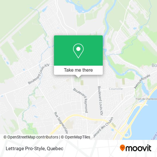 Lettrage Pro-Style map