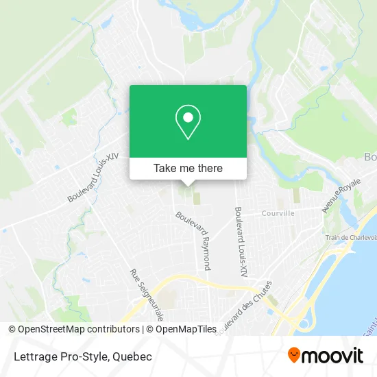 Lettrage Pro-Style map