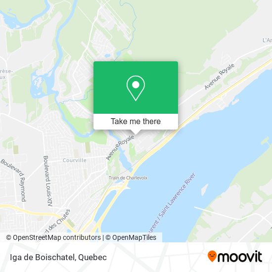 Iga de Boischatel map