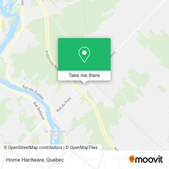 Home Hardware map