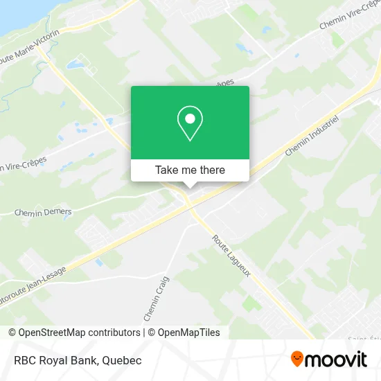 RBC Royal Bank map