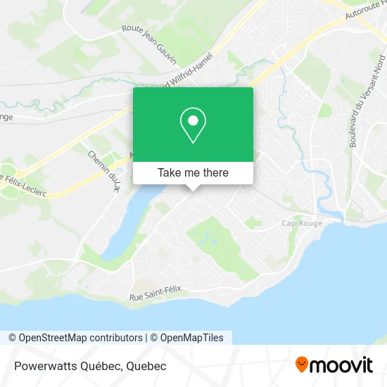 Powerwatts Québec map