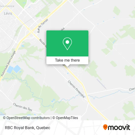 RBC Royal Bank map