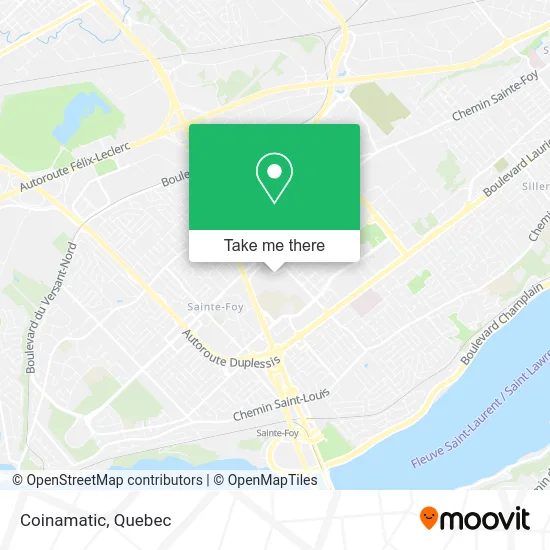 Coinamatic map