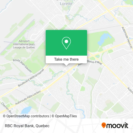 RBC Royal Bank map