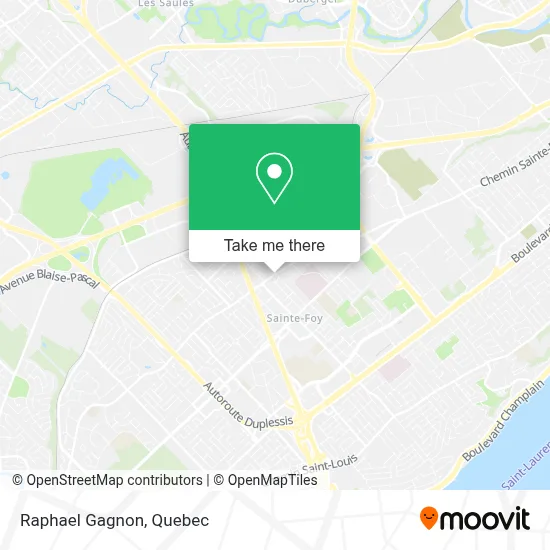 Raphael Gagnon map