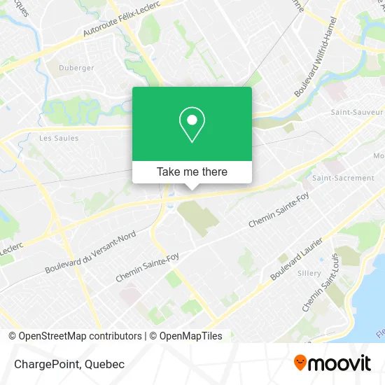 ChargePoint map