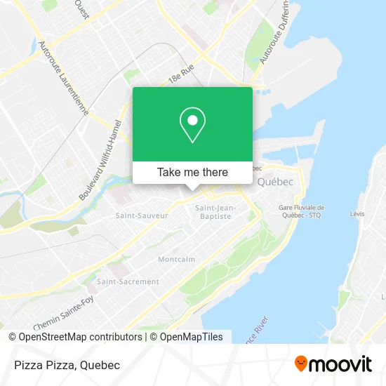 Pizza Pizza map