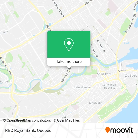 RBC Royal Bank map