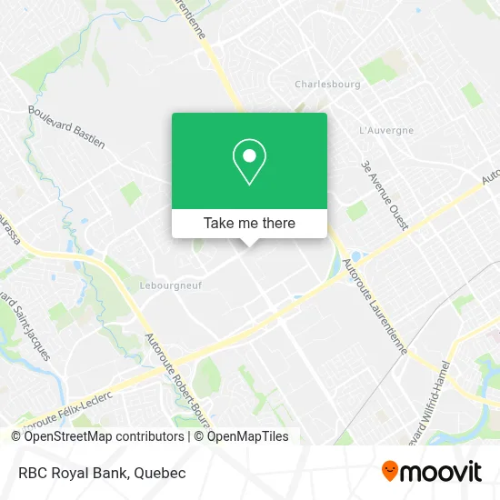 RBC Royal Bank map