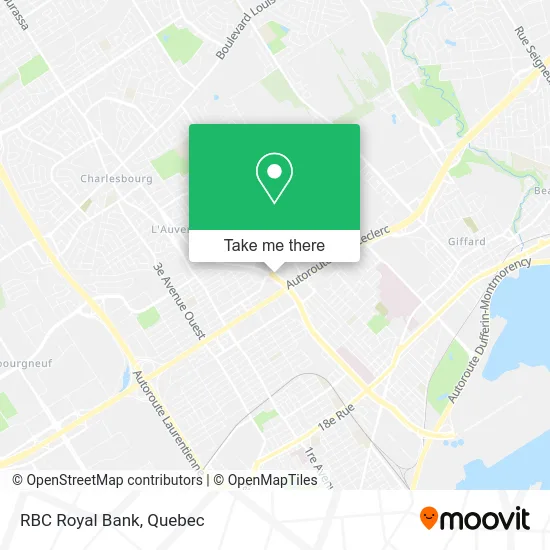RBC Royal Bank map