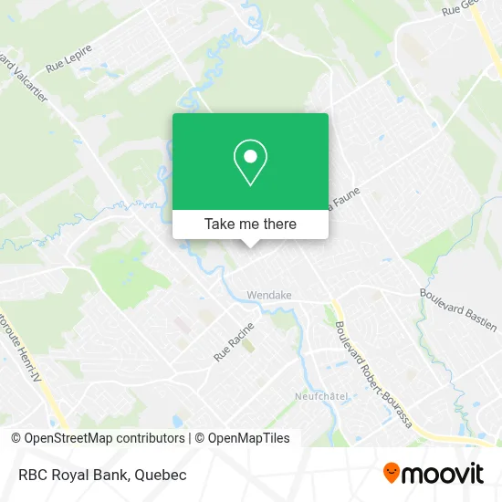 RBC Royal Bank map