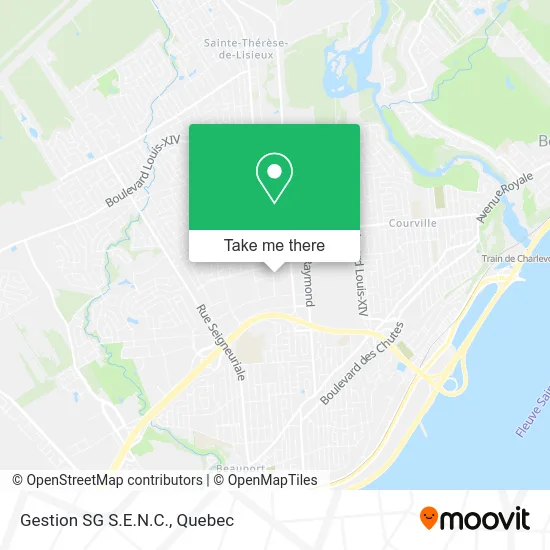 Gestion SG S.E.N.C. map