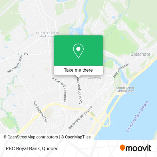 RBC Royal Bank map