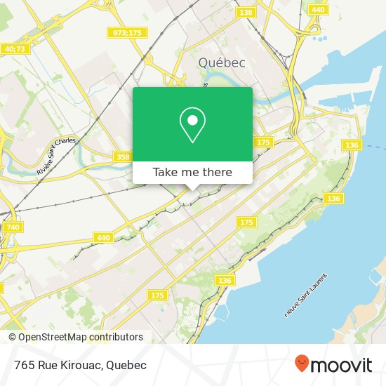 765 Rue Kirouac map