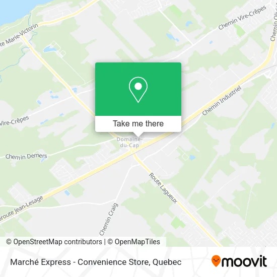 Marché Express - Convenience Store map