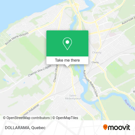 DOLLARAMA map