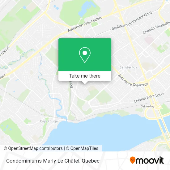 Condominiums Marly-Le Châtel map