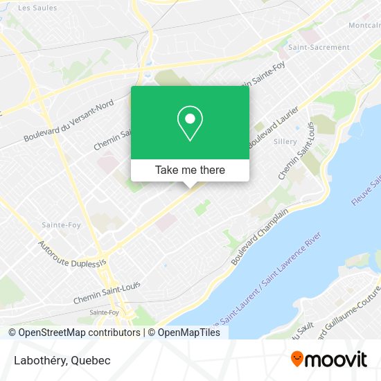 Labothéry map