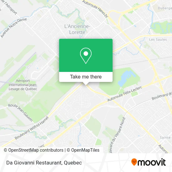 Da Giovanni Restaurant map