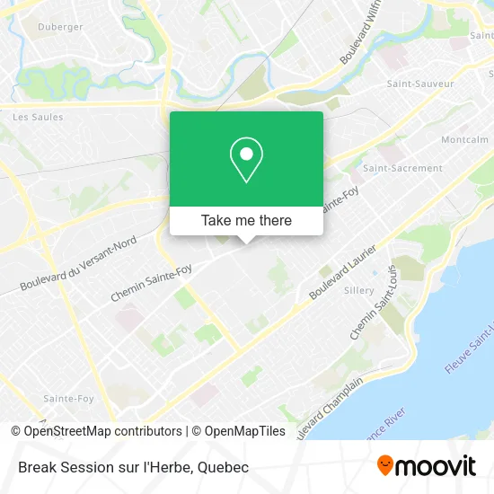 Break Session sur l'Herbe map