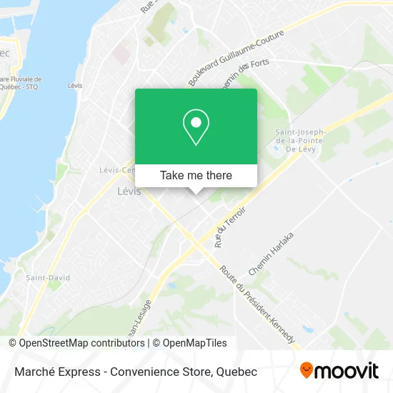 Marché Express - Convenience Store map
