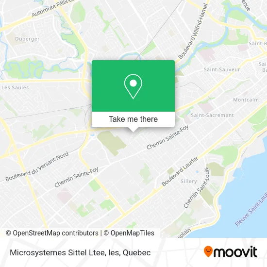 Microsystemes Sittel Ltee, les map