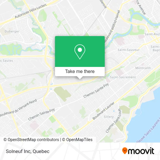 Solneuf Inc map