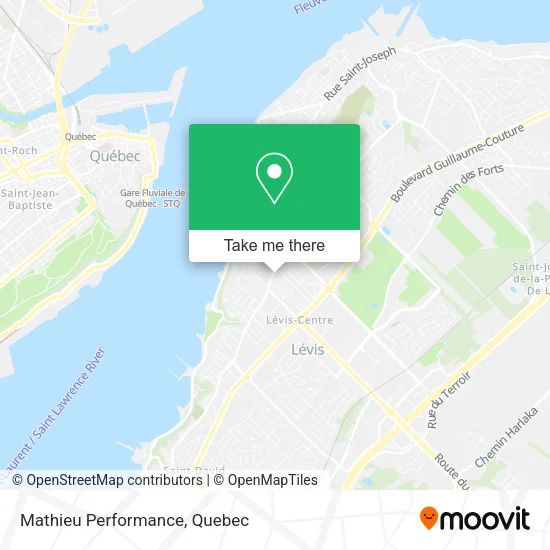 Mathieu Performance map