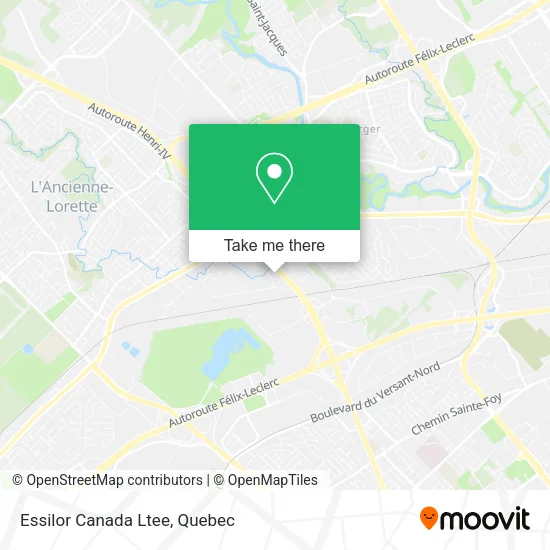 Essilor Canada Ltee map