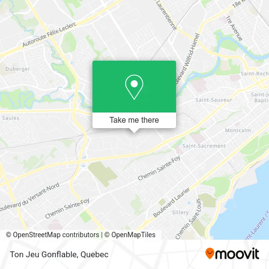 Ton Jeu Gonflable map