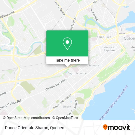 Danse Orientale Shams map