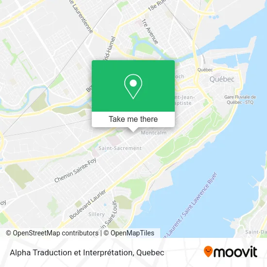 Alpha Traduction et Interprétation map