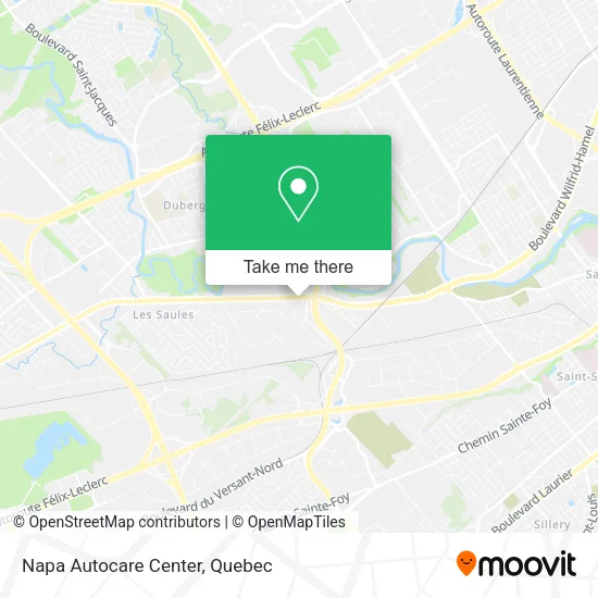 Napa Autocare Center map