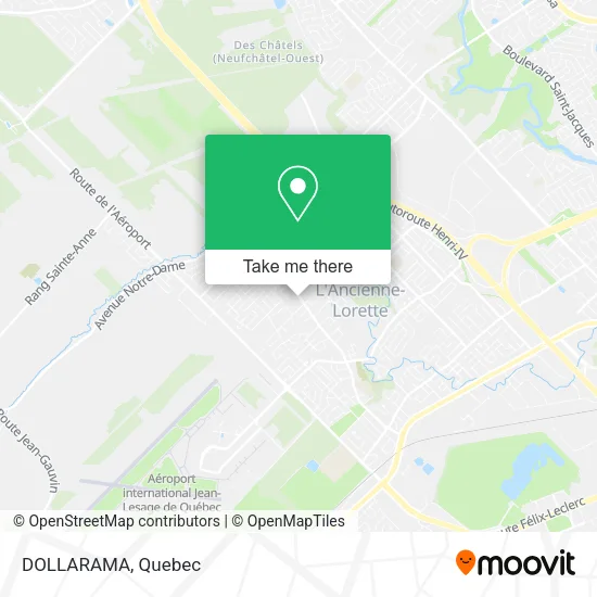DOLLARAMA map