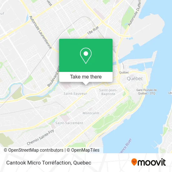 Cantook Micro Torréfaction map
