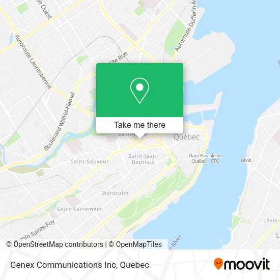 Genex Communications Inc map