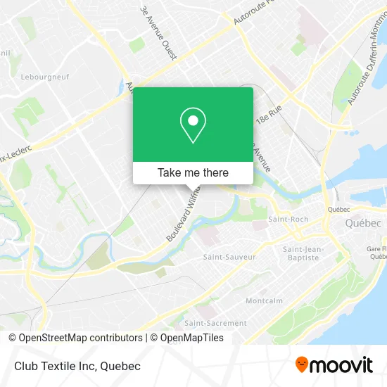Club Textile Inc map