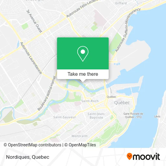 Nordiques map