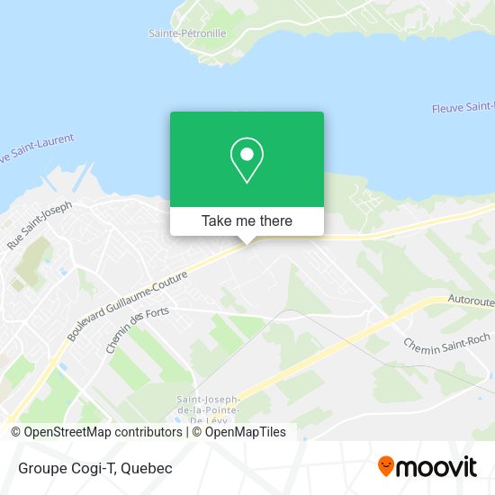 Groupe Cogi-T map