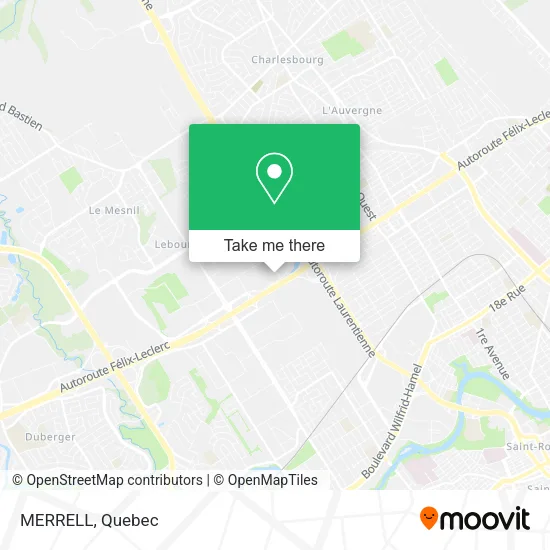 MERRELL map