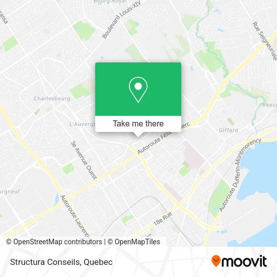 Structura Conseils map