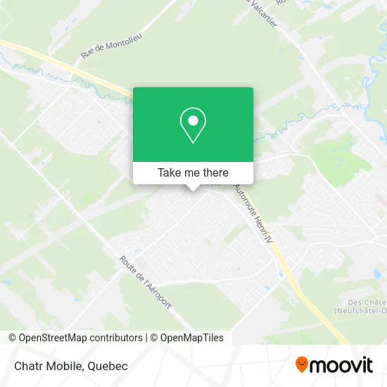 Chatr Mobile map