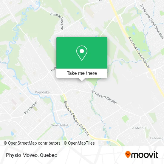 Physio Moveo map