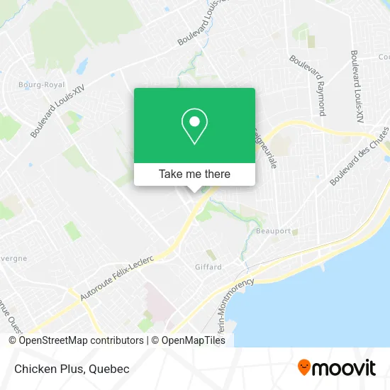 Chicken Plus map