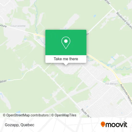 Gozapp map