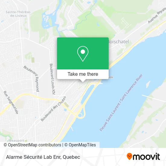 Alarme Sécurité Lab Enr map