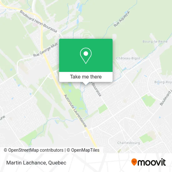 Martin Lachance map