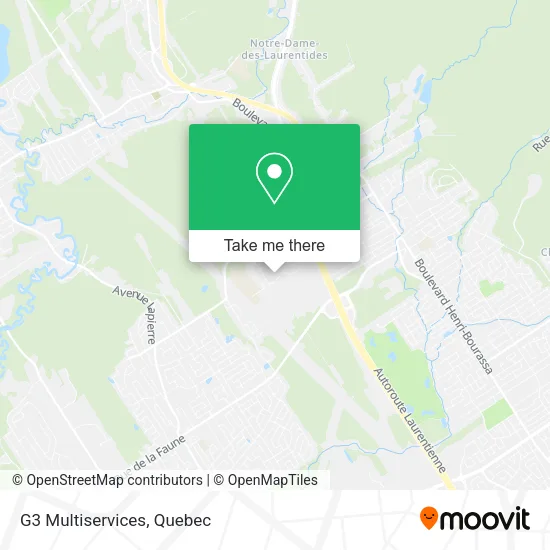 G3 Multiservices map